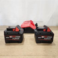 AS-IS-  Kit with Two XC 8.0 Ah Battery and Dual Bay Rapid Charger