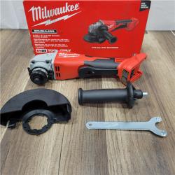 AS-IS Milwaukee M18 Brushless Cordless 4-1/2 / 5 Cut-Off Grinder with Paddle Switch (Tool Only)