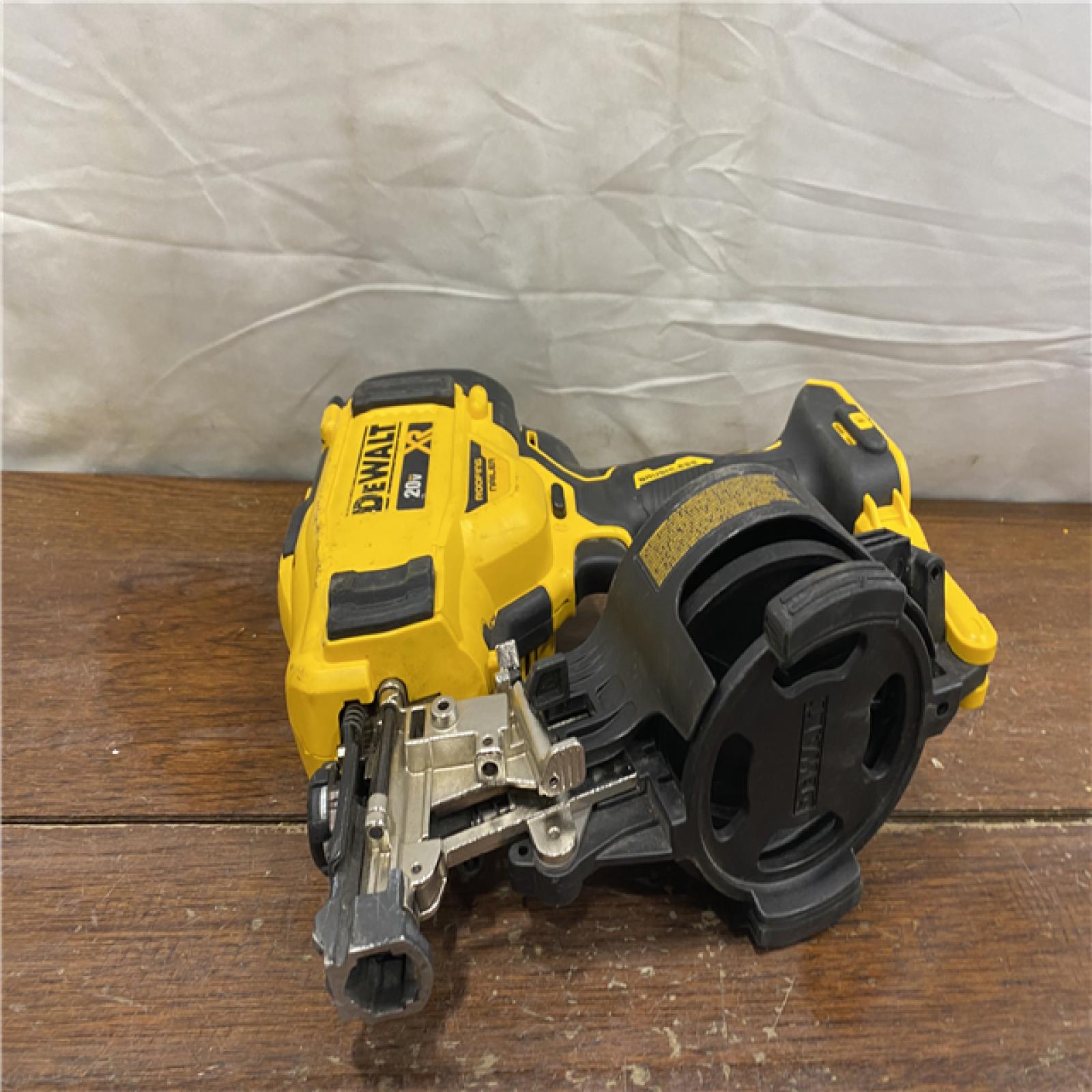 AS-IS DeWalt DCN45RNB 20V Max 15 Degree Cordless Coil Roofing Nailer (Tool Only)