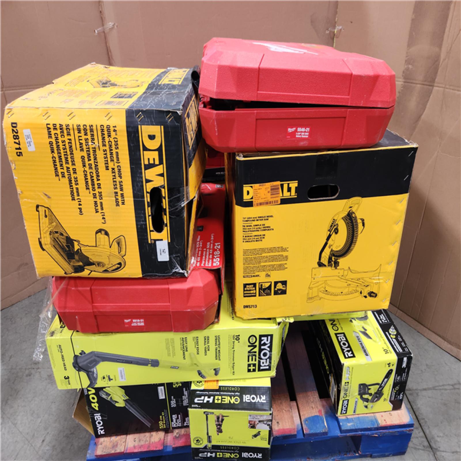 California AS-IS Tool Pallet