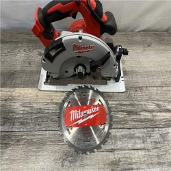 AS-IS Milwaukee 18V Lithium-Ion Brushless Cordless 7-1/4 in. Circular Saw (Tool-Only)