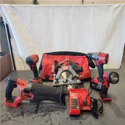 AS-IS- Milwaukee M18 Fuel 18 V 5 Amps Cordless Brushless 5 Tool