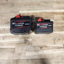 HOUSTON LOCATION - AS-IS MILWAUKEE FORGE BATTERY QTY - 2