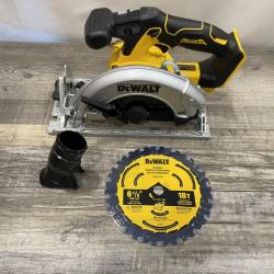AS-IS DEWALT 20V MAX Cordless Brushless 6-1/2 in. Sidewinder Style Circular Saw (Tool Only)