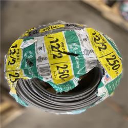 AS-IS - Southwire 250 ft. 12/2 Gray Solid CU UF-B W/G Wire