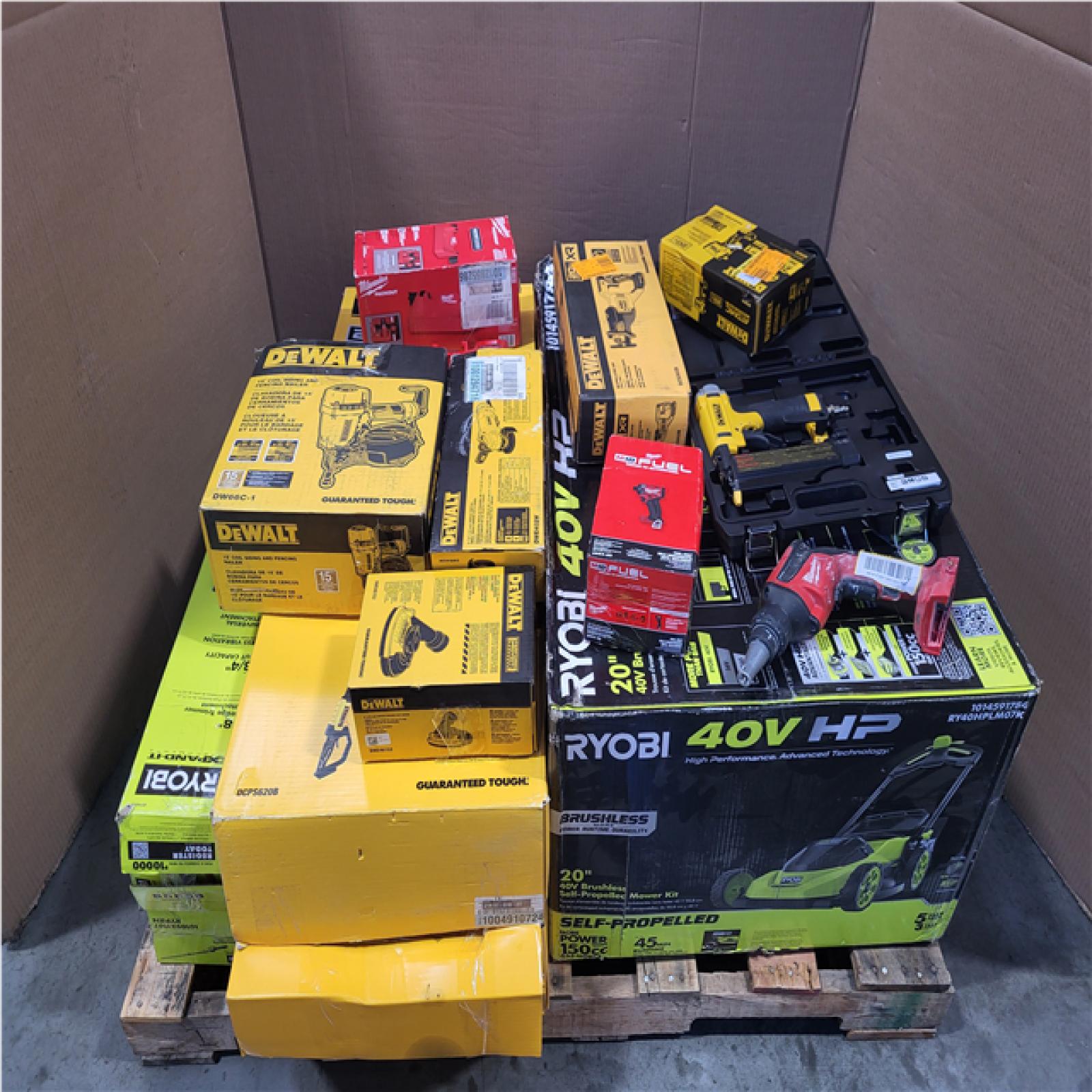 CALIFORNIA AS-IS TOOL PALLET
