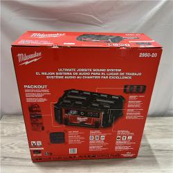 NEW Milwaukee Lithium-Ion Cordless PACKOUT Radio/Speaker with Built-In Charger