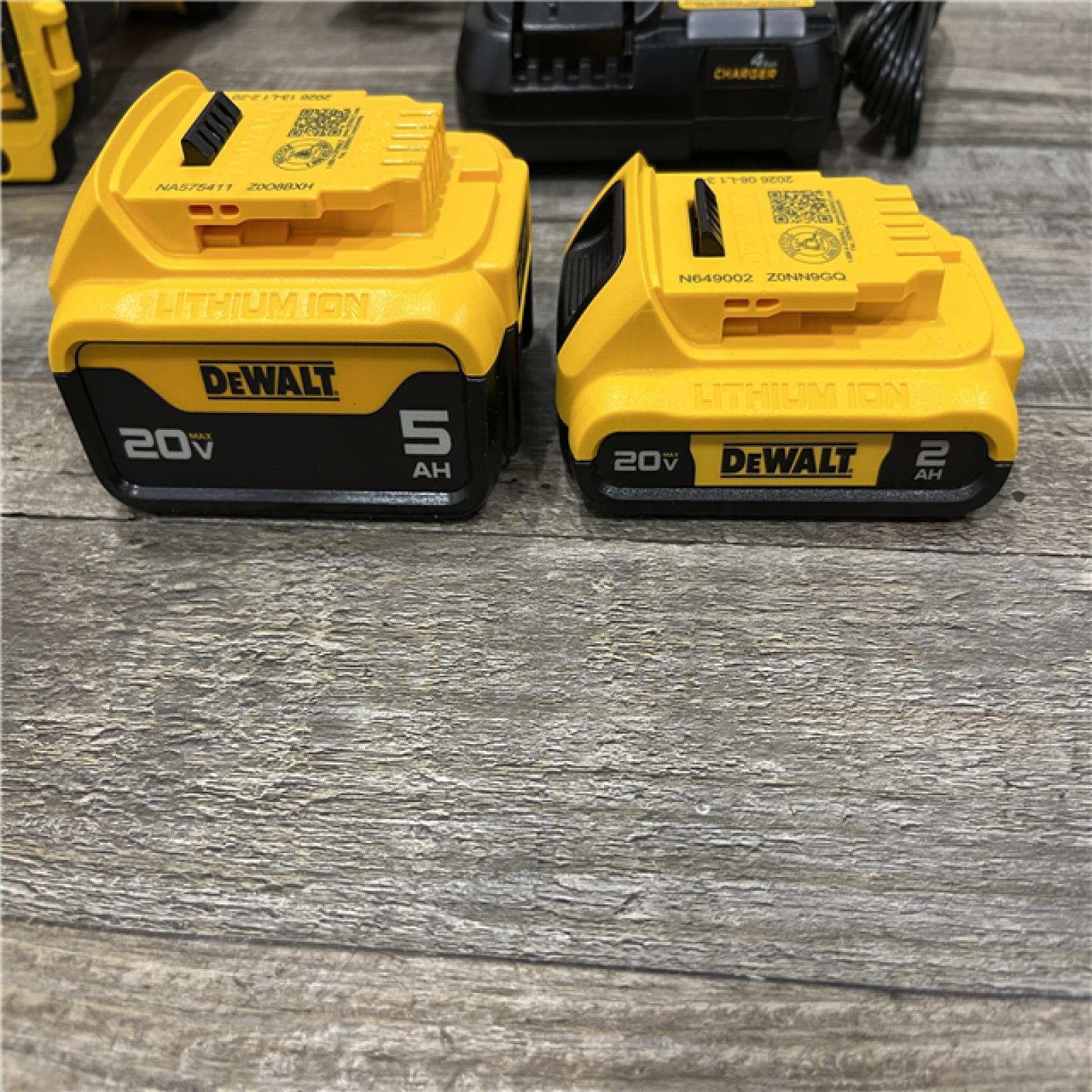 AS-IS DEWALT 20V MAX Lithium-Ion Cordless 5-Tool Combo Kit