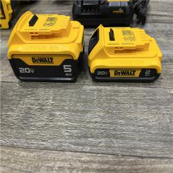 AS-IS DEWALT 20V MAX Lithium-Ion Cordless 5-Tool Combo Kit