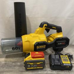 AS-IS DEWALT FLEXVOLT 60V MAX 125 MPH 600 CFM Brushless Cordless Battery Powered Blower Kit