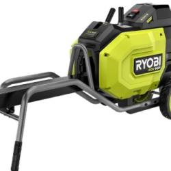 DALLAS LOCATION- AS-IS RYOBI 40V HP Brushless 12-Ton Kinetic Battery Electric Log Splitter And Charger