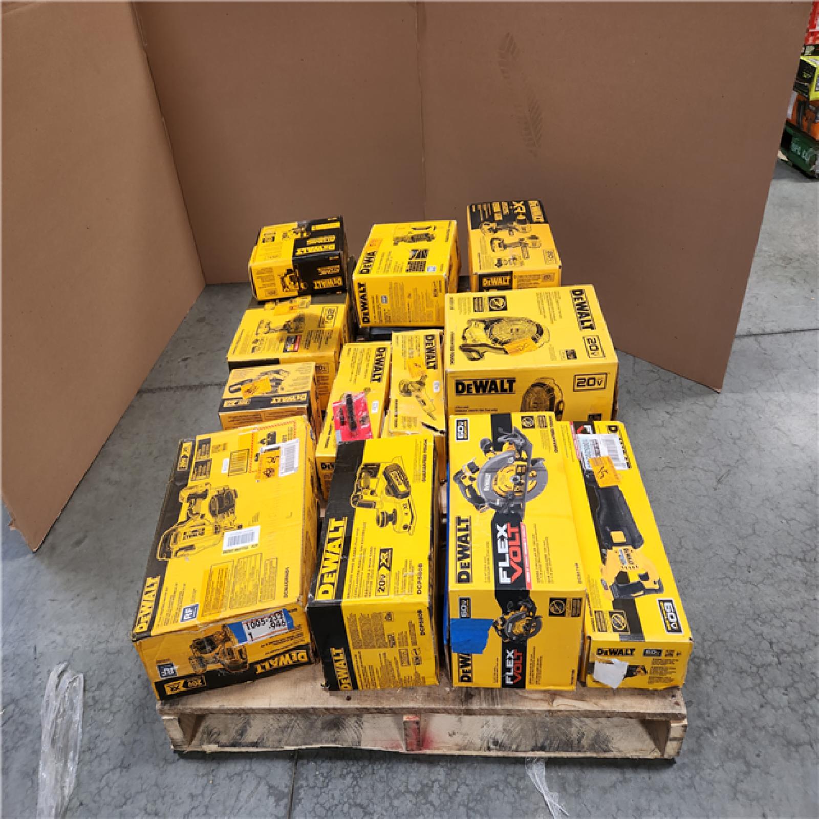 CALIFORNIA AS -IS  TOOL PALLET