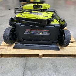 Dallas Location - As-Is RYOBI 80V HP 30 in.Lawn Mower with Battery and Charger