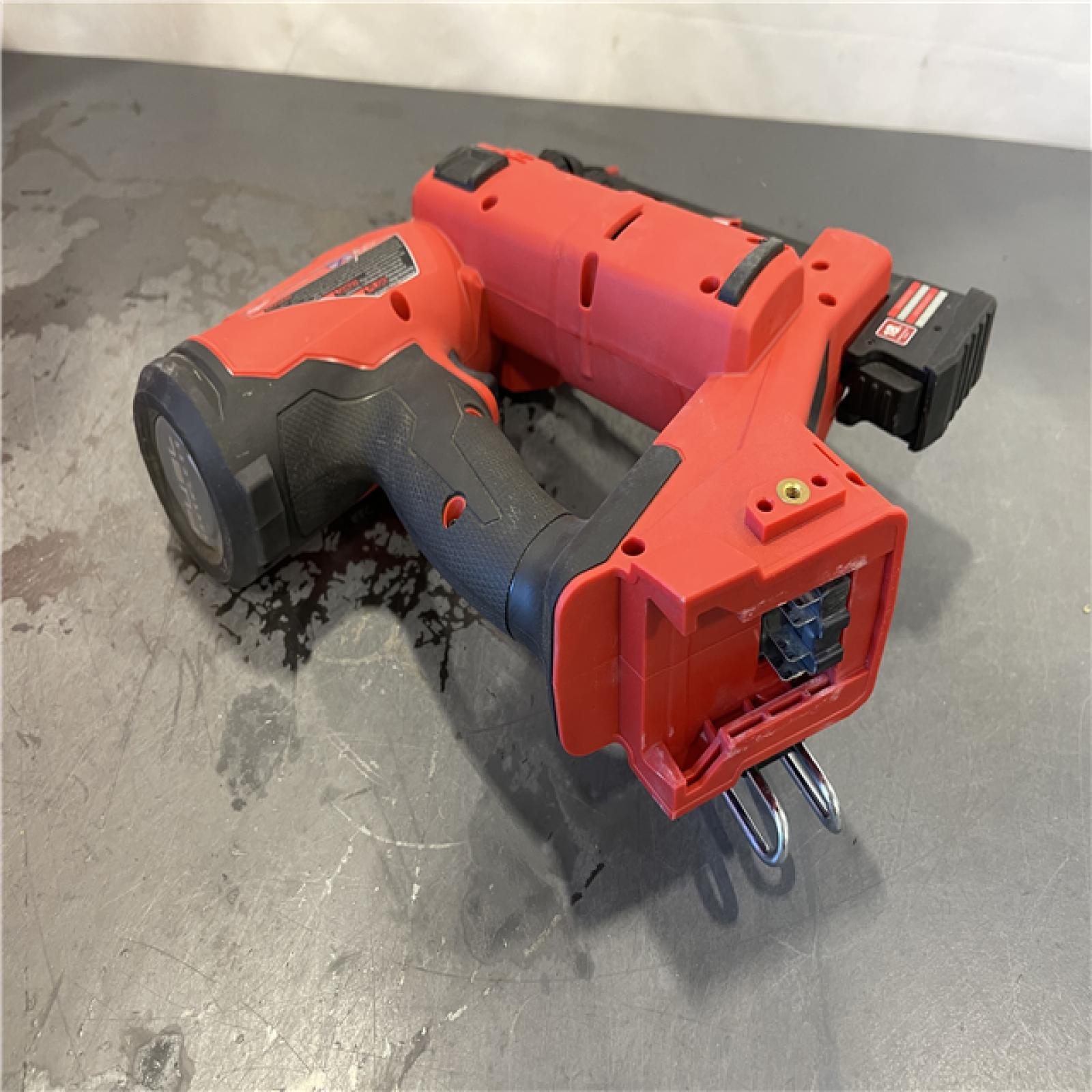 AS-IS - MILWAUKEE FUEL 18V Cordless 18-Gauge 1/4 in. Narrow Crown Stapler