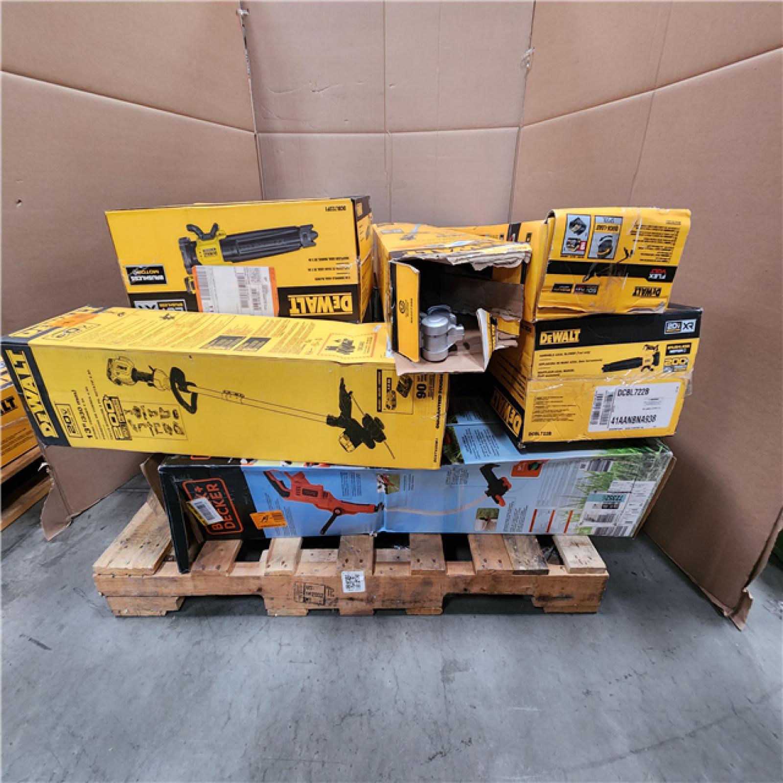 CALIFORNIA  AS-IS TOOL PALLET