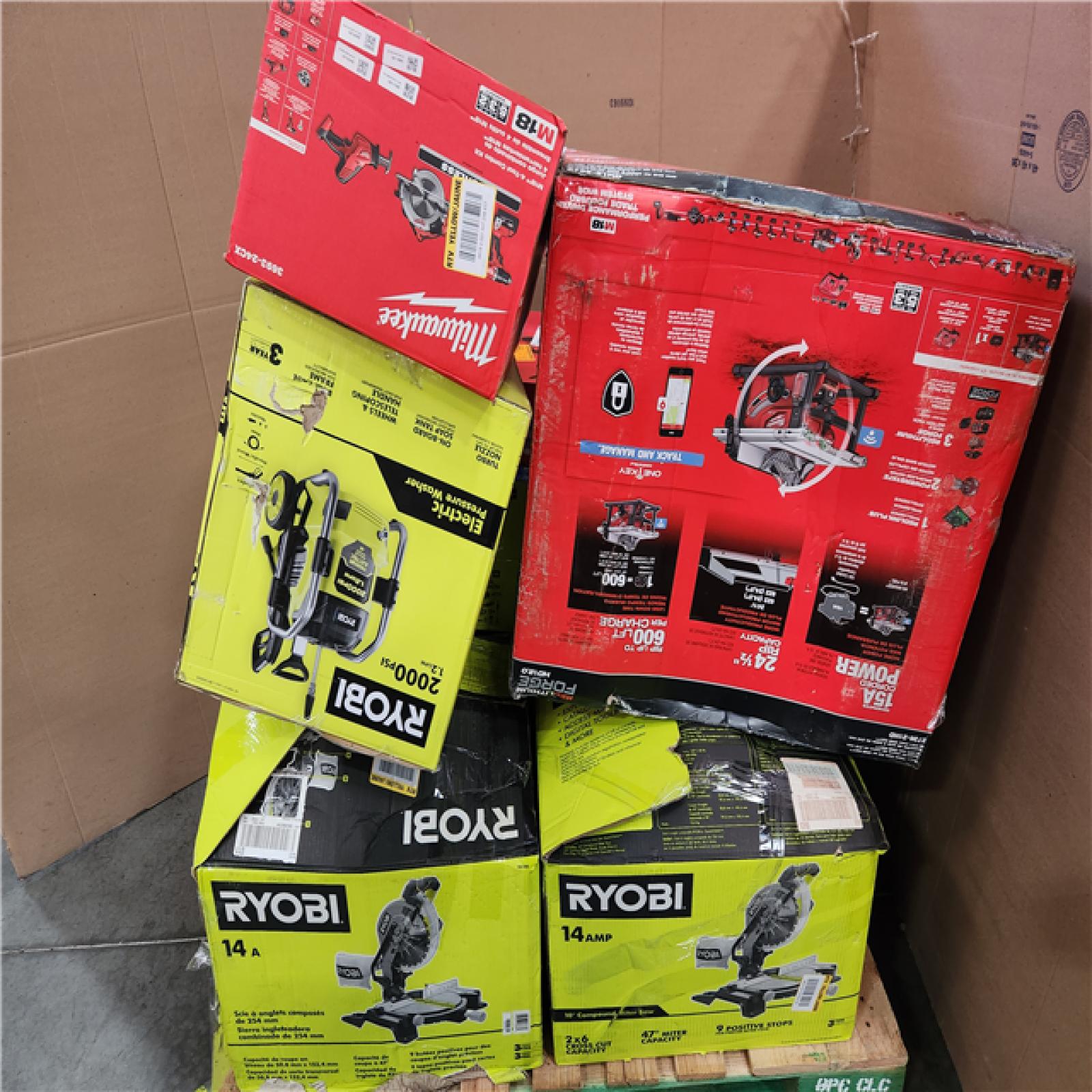 CALIFORNIA AS-IS TOOL PALLET