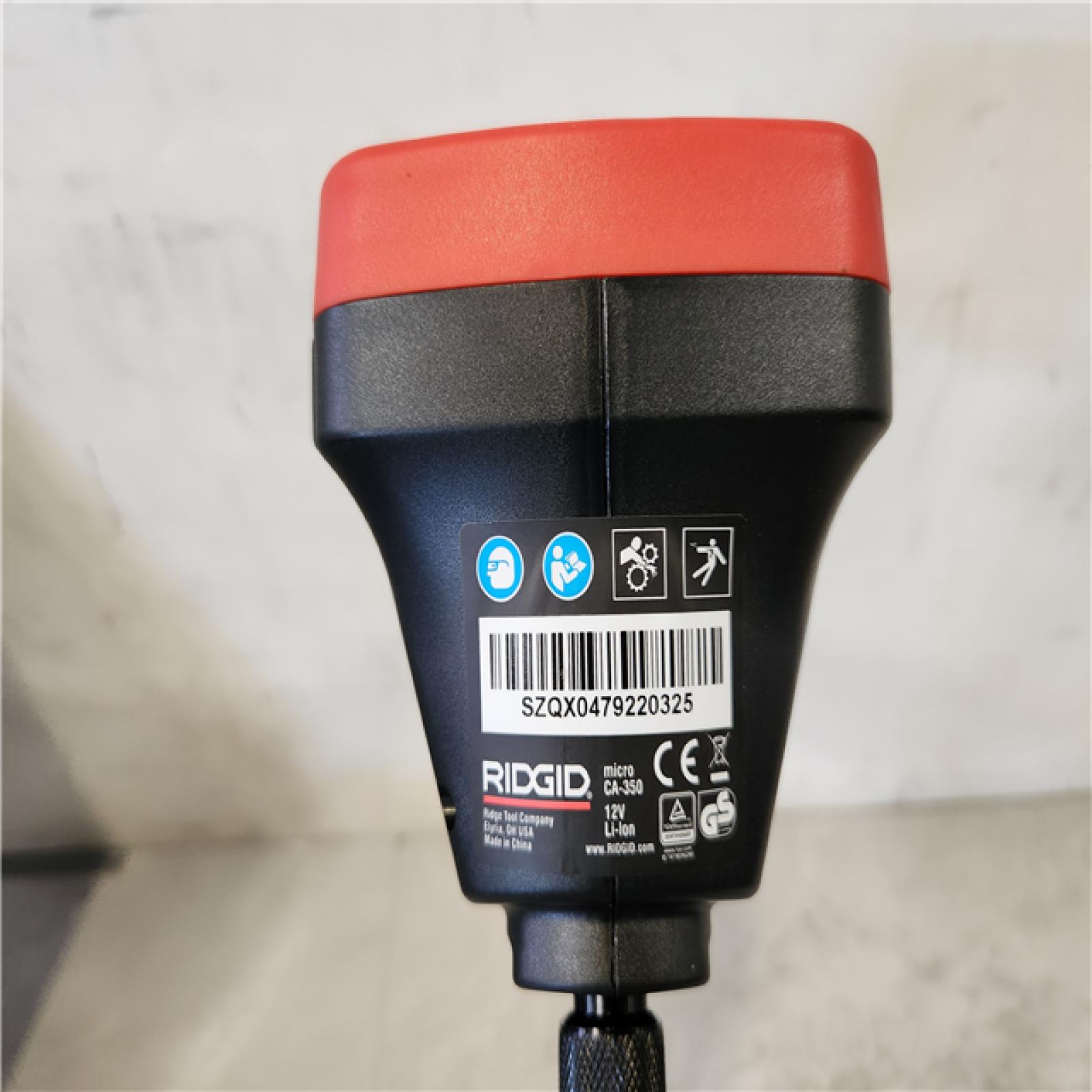 Phoenix NEW RIDGID CA-350 Micro Visual Inspection & Diagnostic Handheld Camera  3.5 in. Color Display w/ 3 Ft. Cable (Capable of Extending)