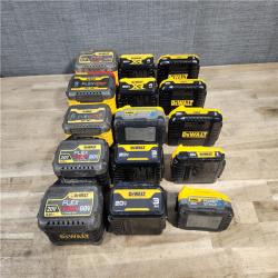 HOUSTON LOCATION - AS-IS DEWALT BATTERY PACK QTY - 15