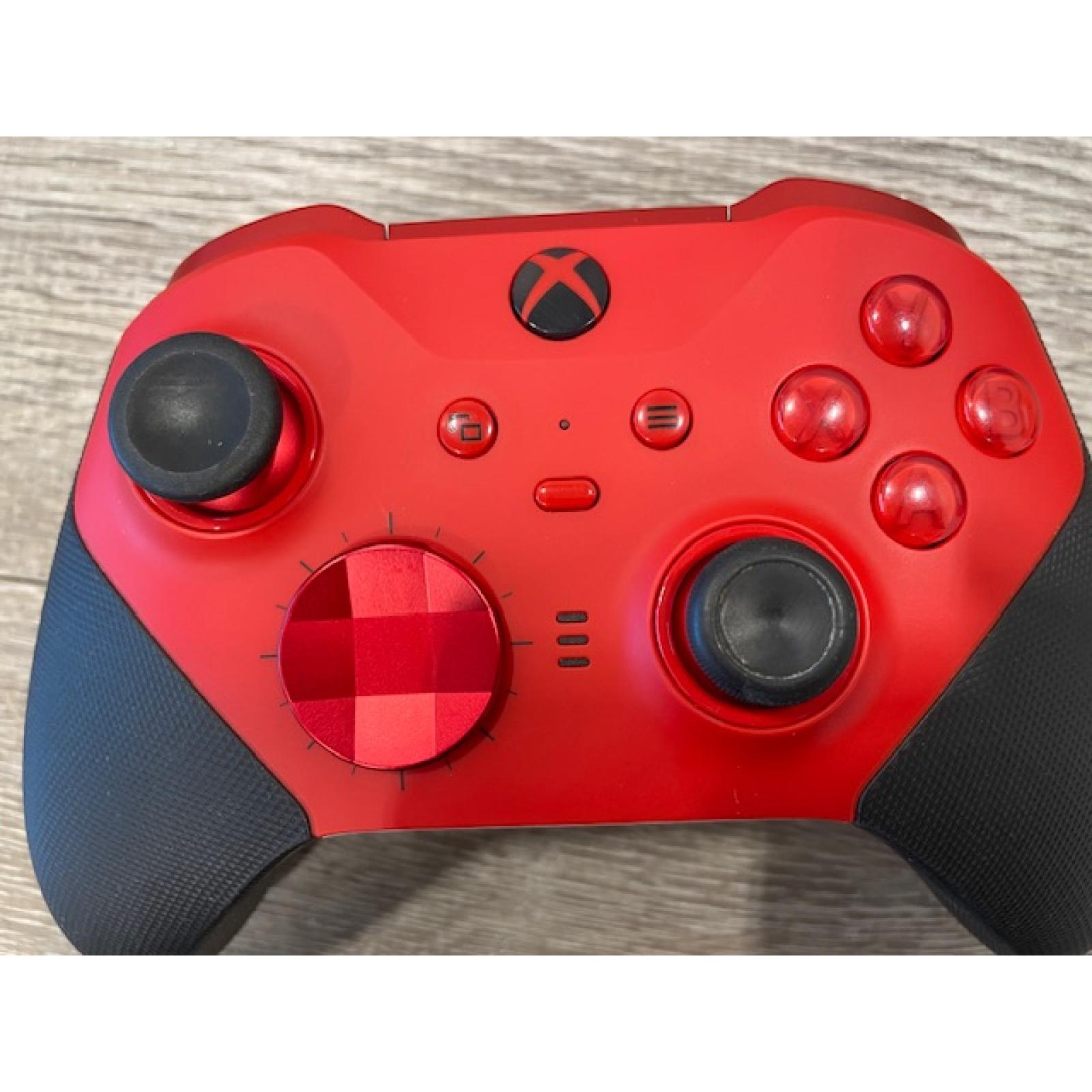 AS-IS Microsoft Xbox Elite Series 2 Core Wireless Controller - Red/Black