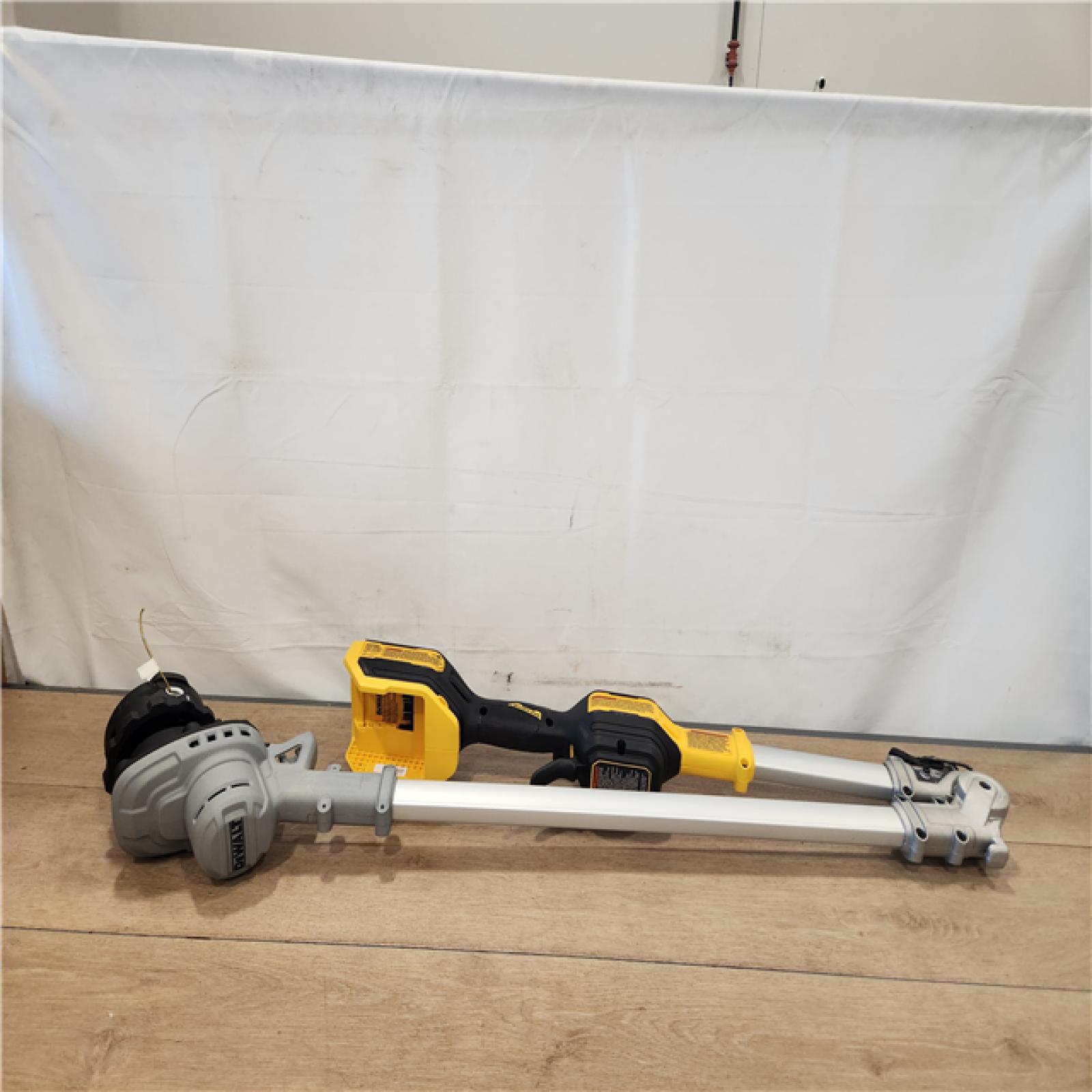 AS-IS- DeWalt 20V MAX 14 in. Brushless Cordless Battery Powered Foldable String Trimmer Kit with (1) 5 Ah Battery & Charger