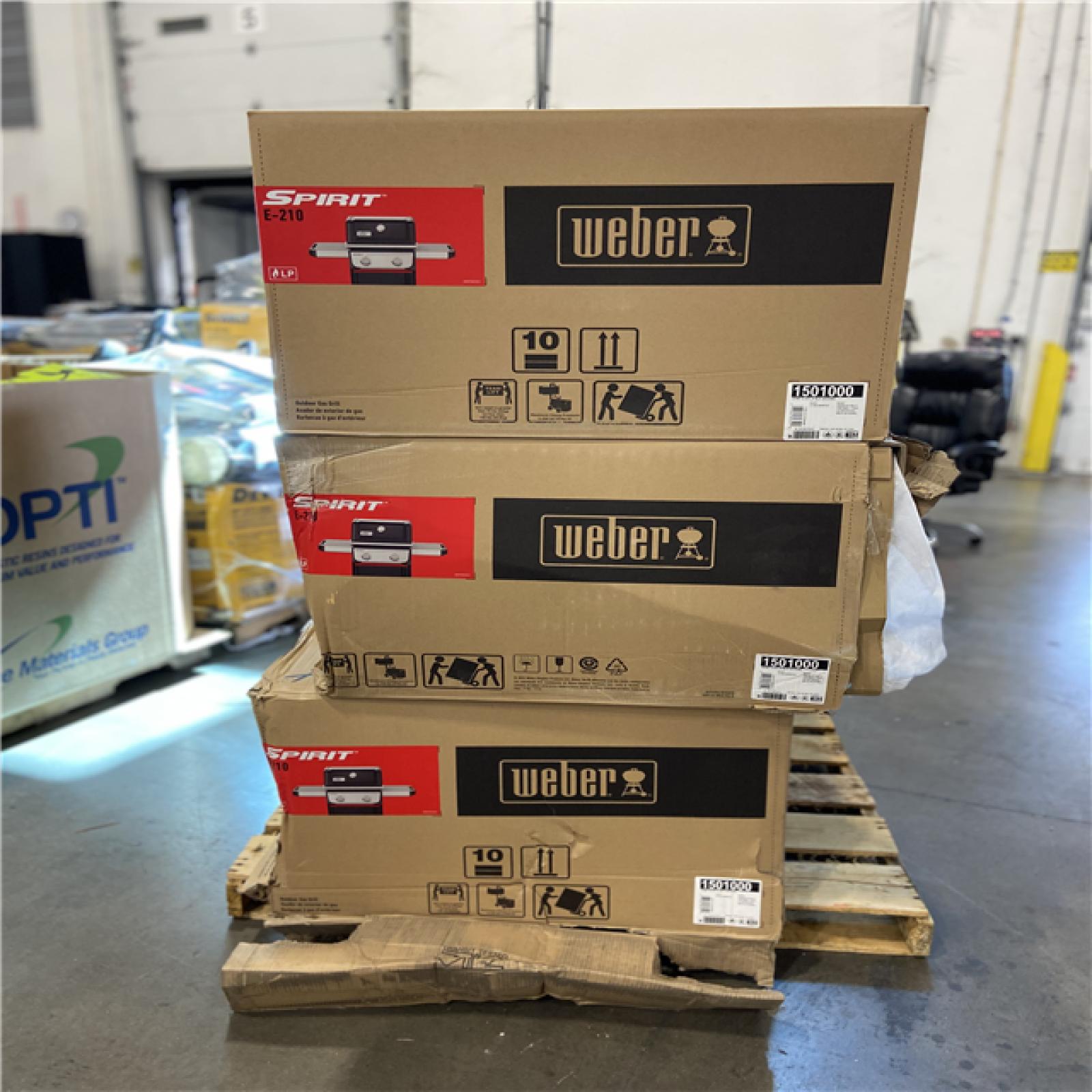 DALLAS LOCATION - MIX GRILL PALLET (5 UNITS)