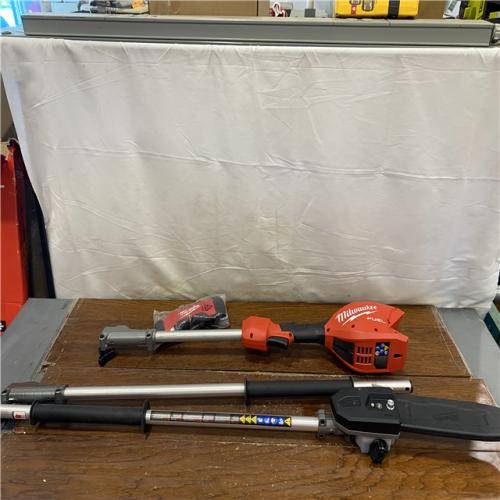 AS-IS M18 FUEL 18V 10 in. Brushless Cordless Battery Powered Pole Saw with QUIK-LOK Attachment Capability (Tool-Only)