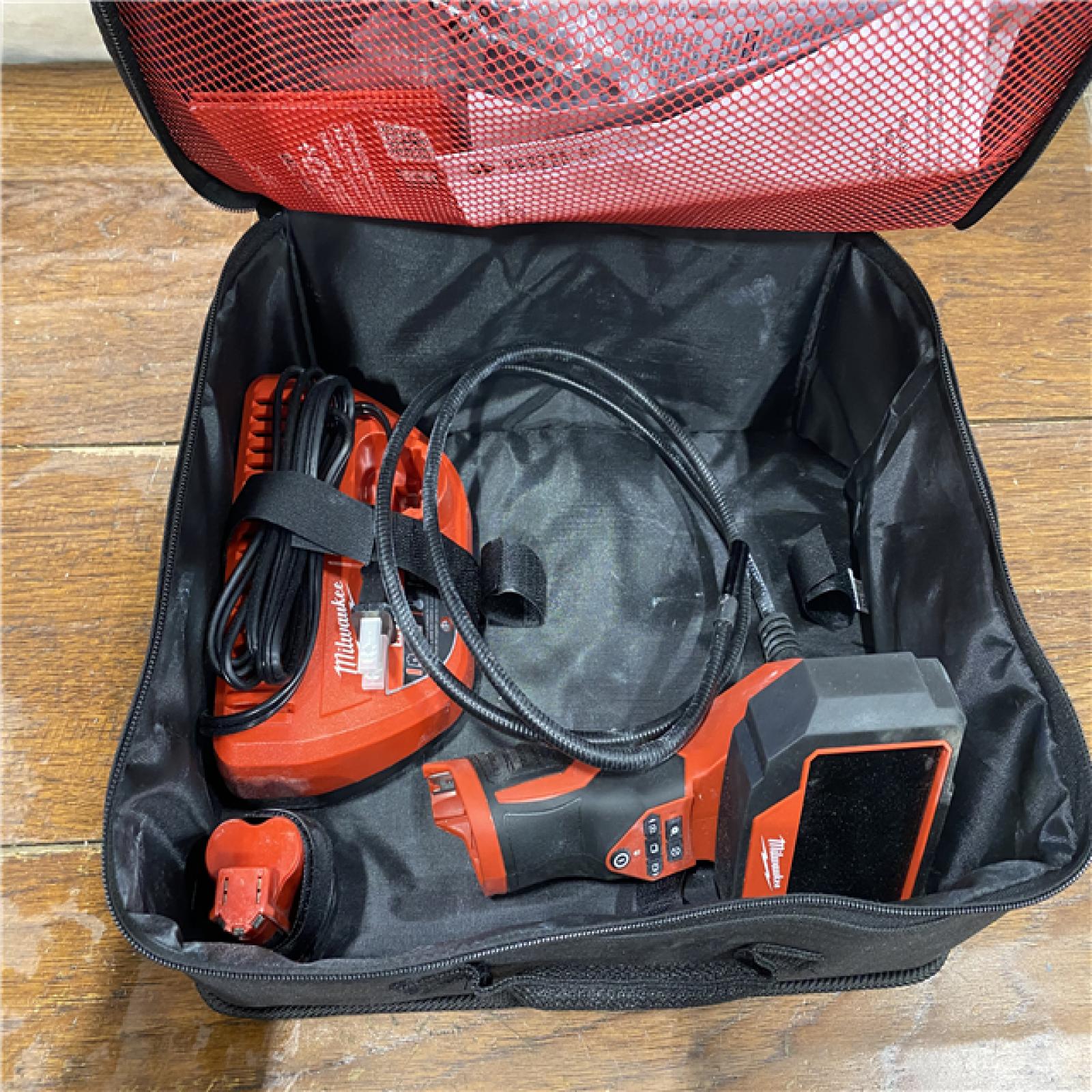 AS-IS MILWAUKEE M12 12V Lithium-Ion Cordless M-SPECTOR 360-Degree 4 Ft. Inspection Camera Kit
