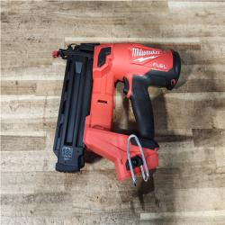 Houston Location AS-IS Milwaukee FUEL 18-Volt Lithium-Ion Brushless Cordless Gen II 18-Gauge Brad Nailer (Tool-Only)