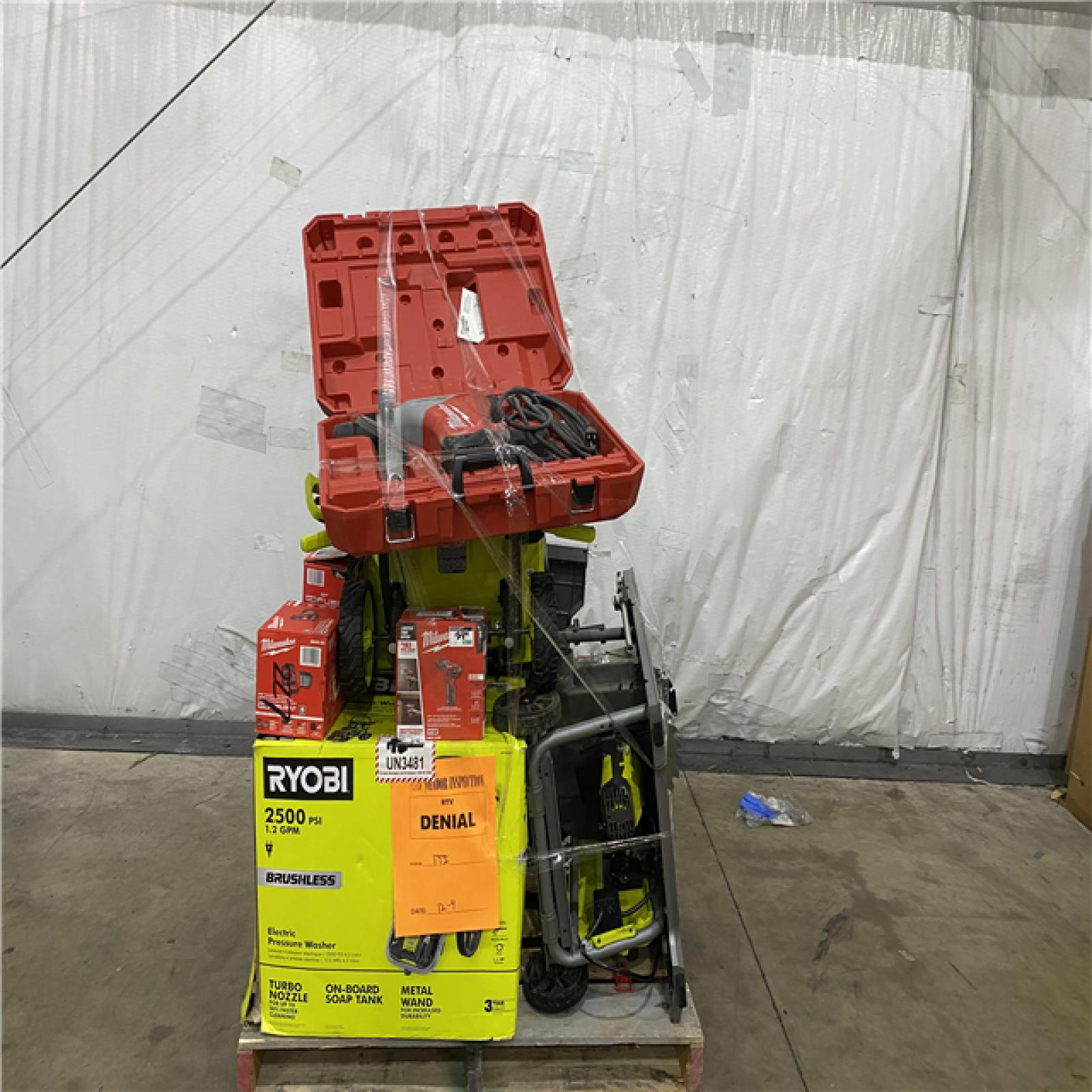 Houston Location AS IS - Tool Pallet