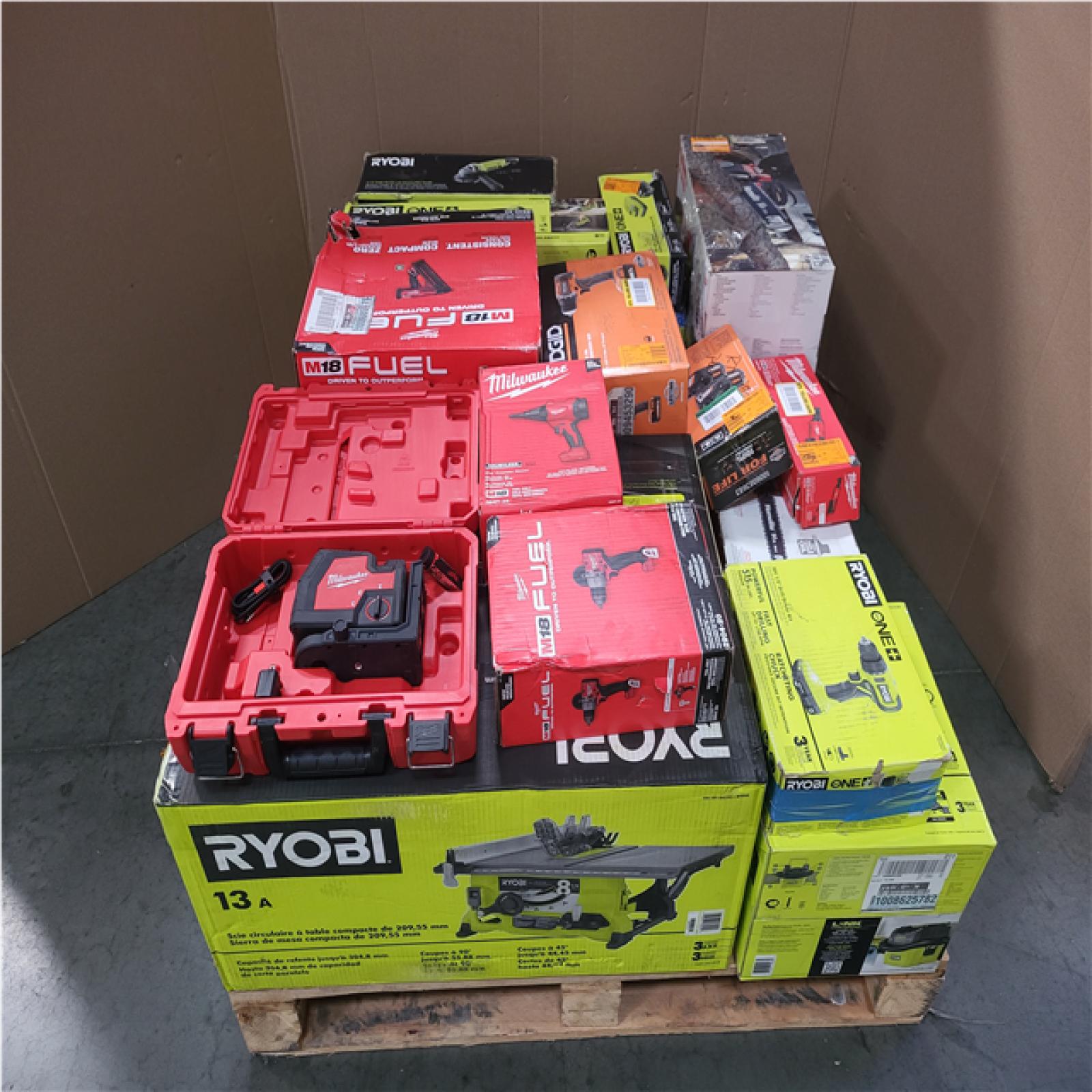 CALIFORNIA AS-IS TOOL PALLET