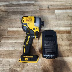 Houston Location AS-IS DeWalt ATOMIC Impact Driver and Battery