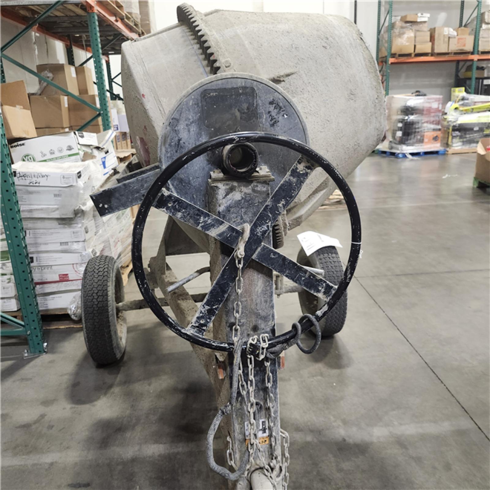 Dallas Location - As-Is Toro Concrete Mixer ( Drum Is Full Of Concrete)