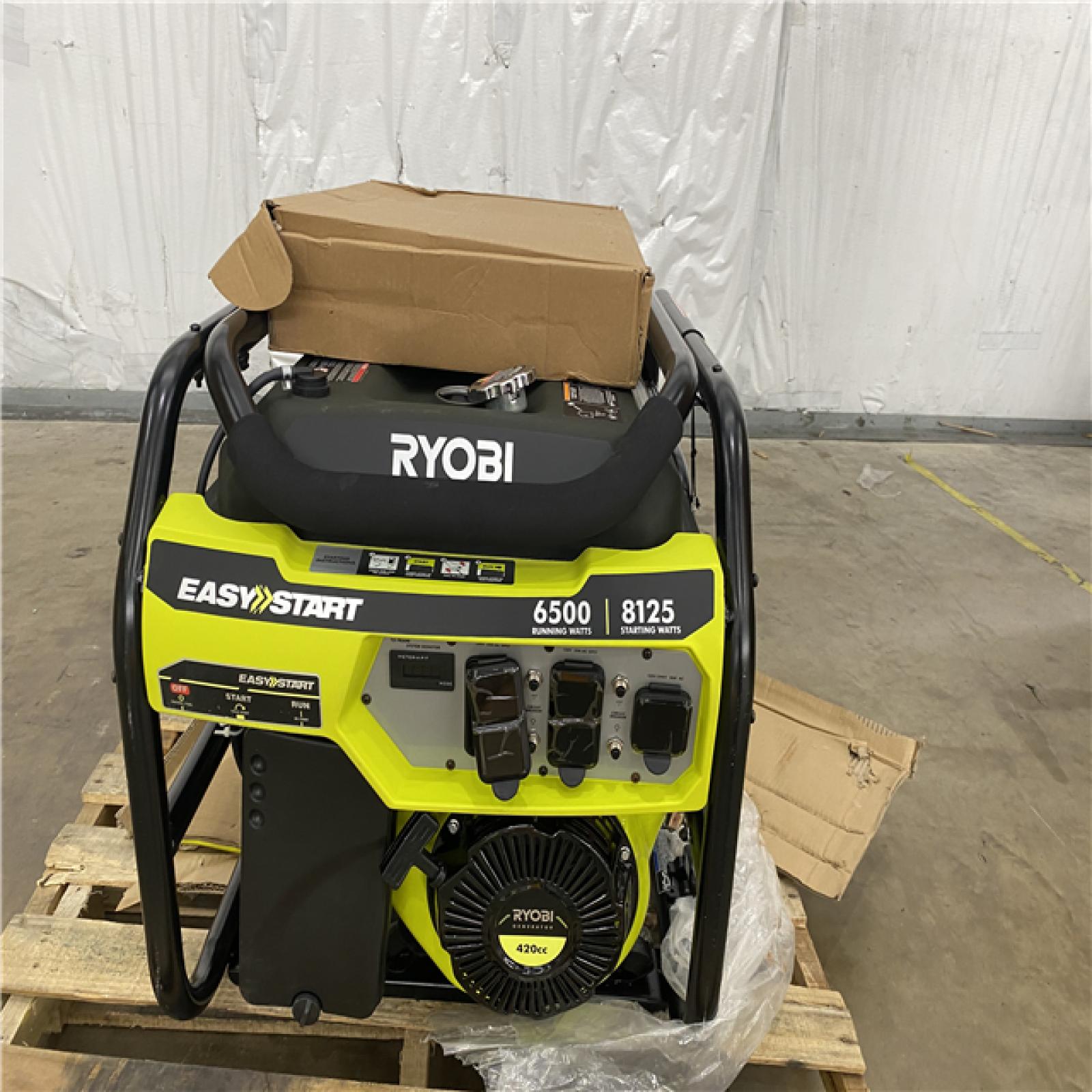 Houston Location AS IS - Ryobi 6500 watts Generator
