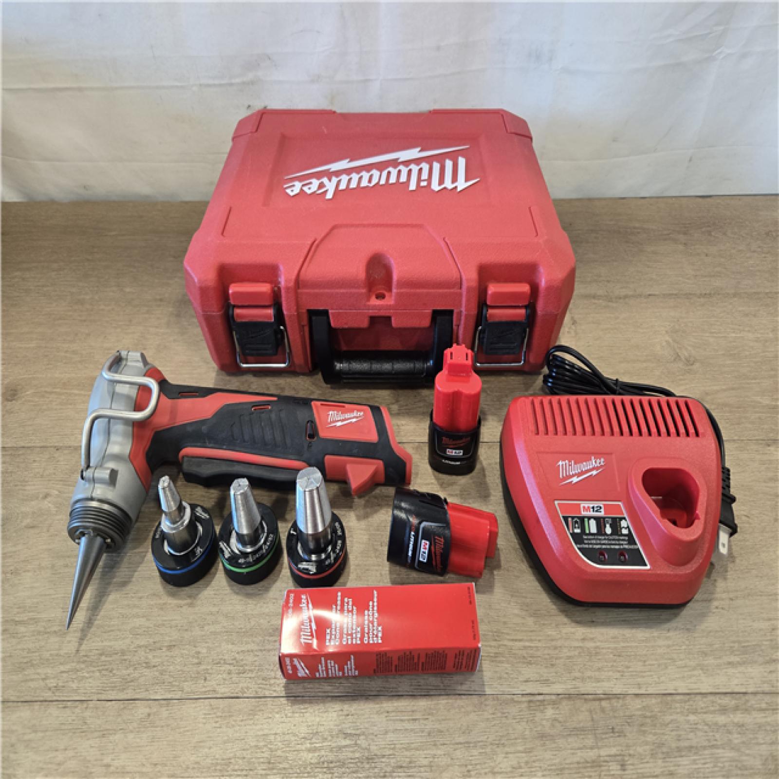 AS-IS Milwaukee Cordless PEX Expansion Tool Kit