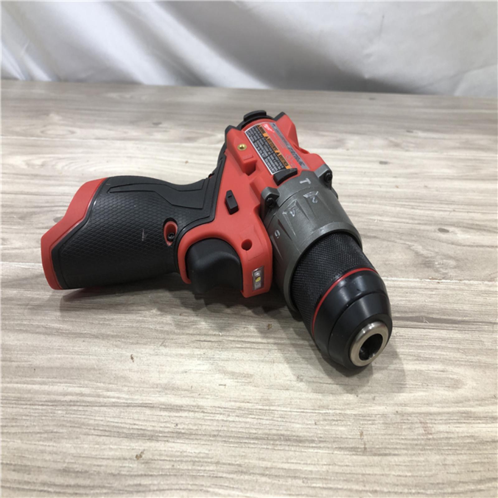 AS-IS Milwaukee M12 FUEL Cordless 2-Tool Combo Kit 3497-22