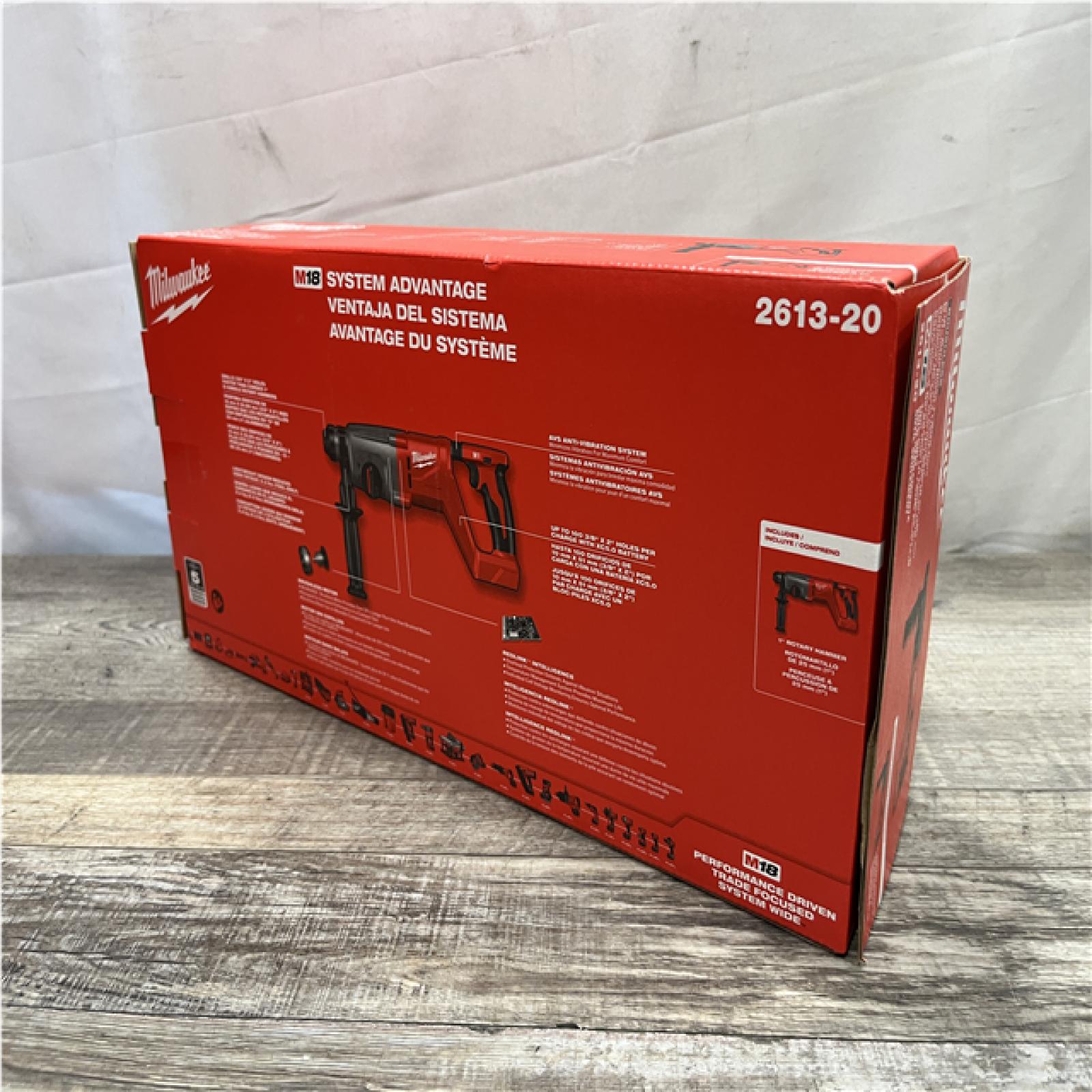 NEW - Milwaukee 18V Lithium-Ion Brushless Cordless 1 in. SDS-Plus D-Handle Rotary Hammer (Tool-Only)