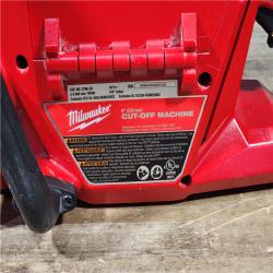 HOUSTON LOCATION - AS-IS Milwaukee FUEL ONE-KEY 18V Lithium-Ion Brushless Cordless 9 in. Cut Off Saw (Tool-Only)