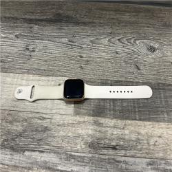 AS-IS Apple Watch Series SE (GPS, 40mm) - Gold Aluminum Case with Pink Sand Band