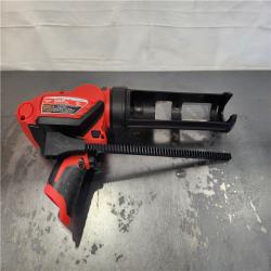 AS-IS- Milwaukee 12V Lithium-Ion Cordless 10 oz. Adhesive and Caulk Gun (Tool-Only)