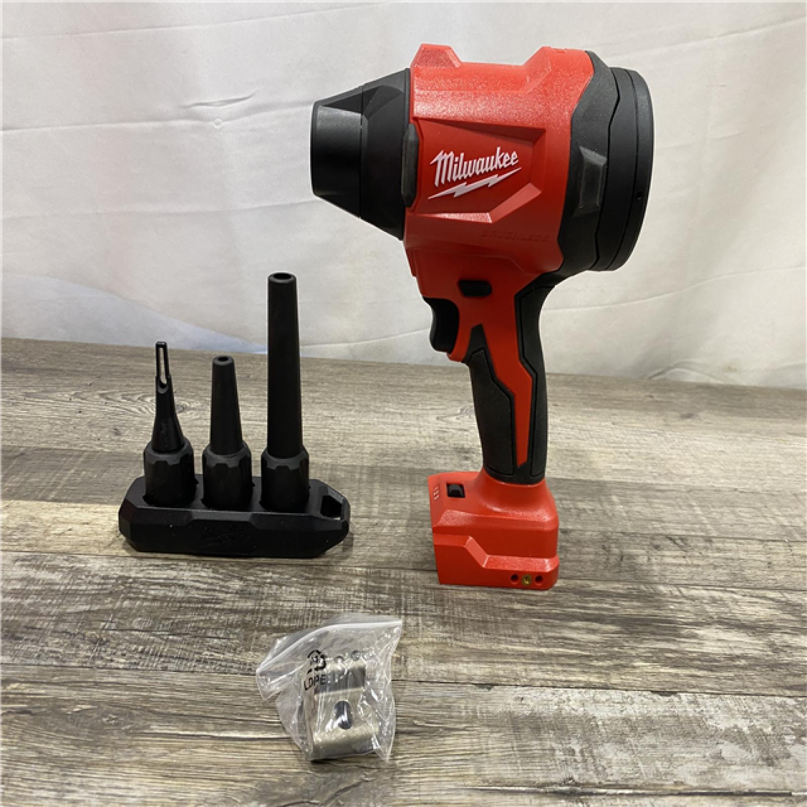 AS-IS Milwaukee 18V Lithium-Ion 570 MPH Brushless Cordless Precision Blower with Variable Speed Trigger and Trigger Lock