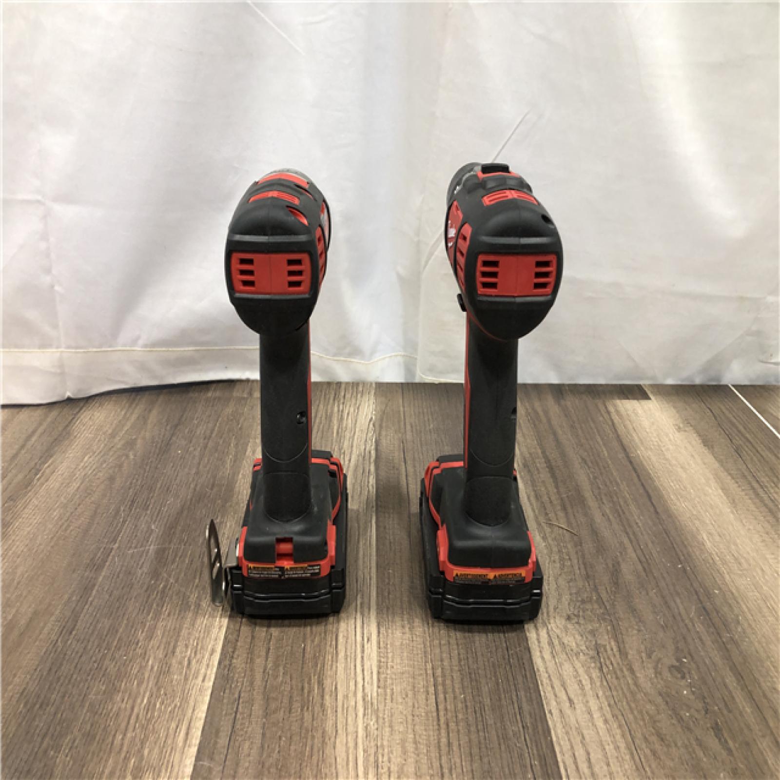 AS-IS Milwaukee 18V Lithium-Ion Cordless Drill Driver/Impact Driver Combo Kit