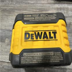 AS-IS DEWALT FLEXVOLT 20V/60V MAX Lithium-Ion 6.0Ah Battery Pack Kit
