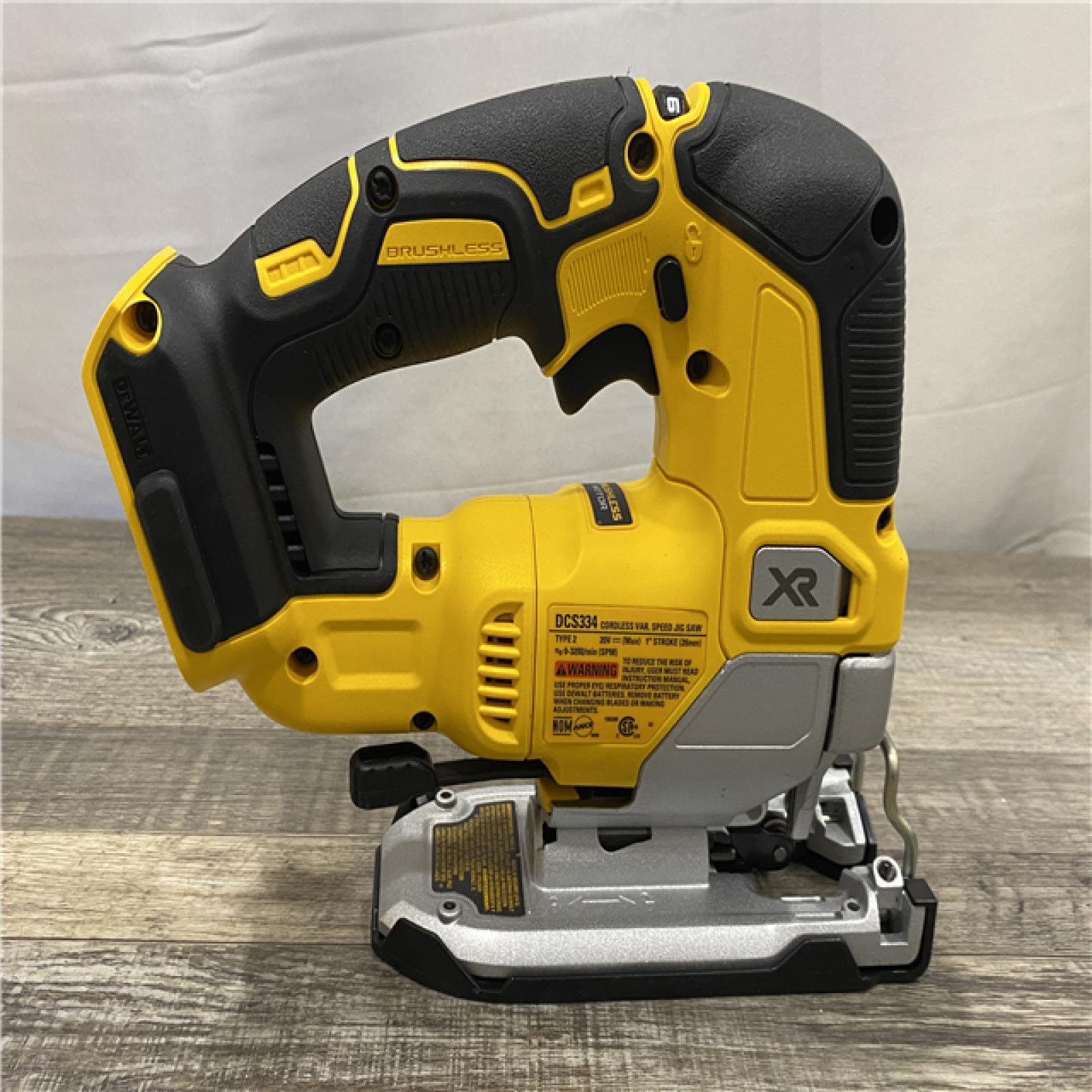 AS-IS DEWALT 20V MAX XR Cordless Brushless Jigsaw (Tool Only)