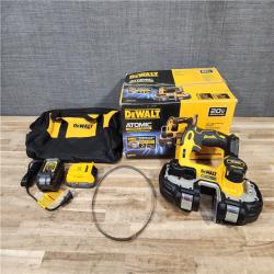 HOUSTON LOCATION - AS-IS DEWALT ATOMIC 20V MAX Lithium-Ion Cordless 1-1/4 in. Bandsaw Kit