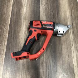 AS-IS Milwaukee  18-Volt Lithium-Ion Cordless 18-Gauge Double Cut Metal Shear (Tool-Only)