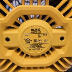 AS-IS DeWalt Cordless 11-in. 20V MAX Jobsite Fan (Tool Only)