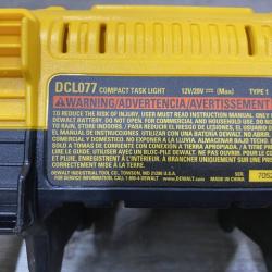 AS-IS DEWALT 20V MAX Compact Cordless Task Lightt (Tool Only)
