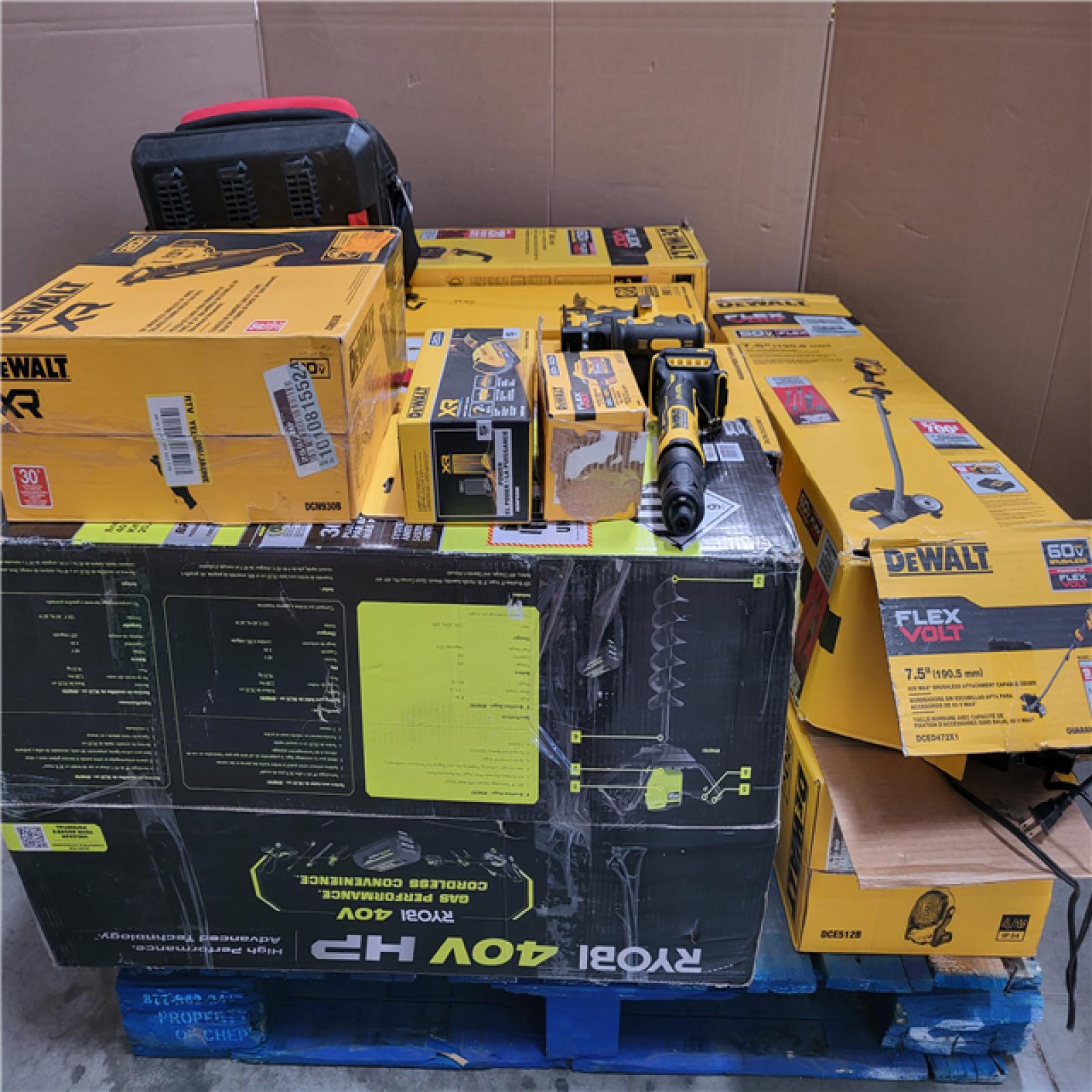 CALIFORNIA AS-IS TOOL PALLET