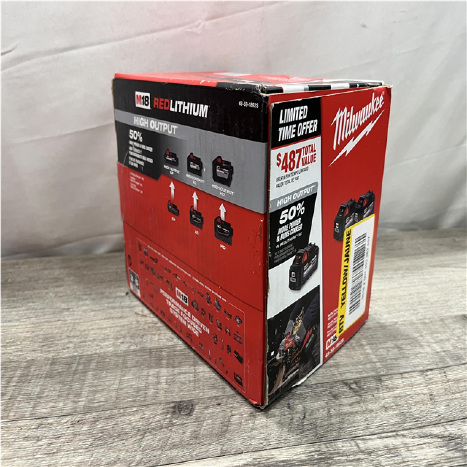 NEW - Milwaukee 18-Volt Lithium-Ion High Output Starter Kit