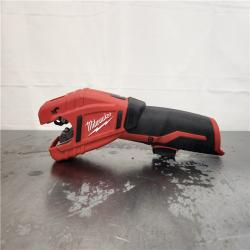 AS-IS- Milwaukee M12 12V Lithium-Ion Cordless Copper Tubing Cutter (Tool-Only)